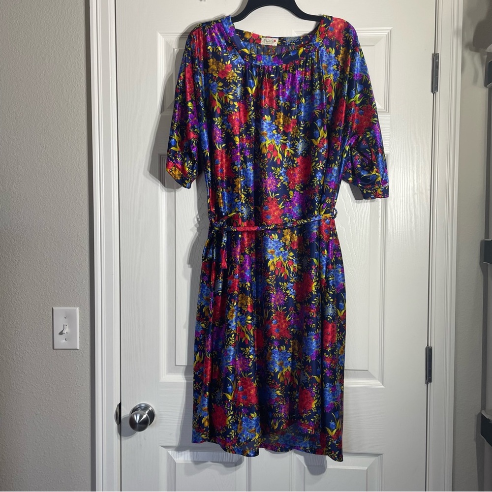 Vintage 60/70s Floral Dress